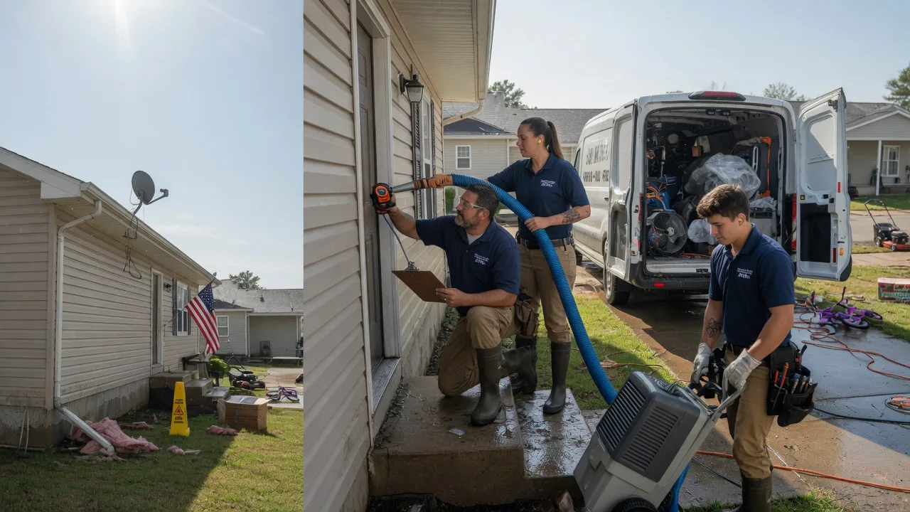Ceiling Water Damage Restoration in West Branch, MI near me